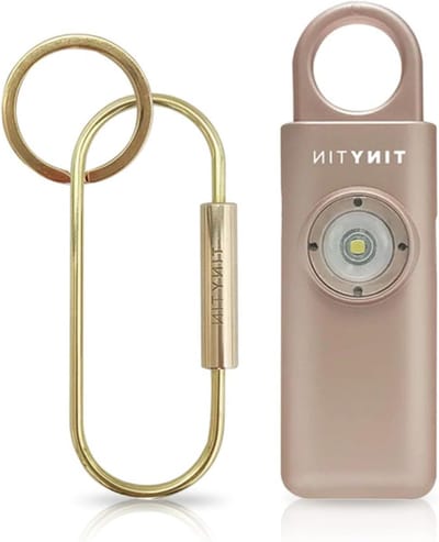 Persoonlijk Veiligheidsalarm - Zelfverdedigingstool Alarm - Persoonlijke Veiligheid Vergroten - 130 dB Sirene en Stroboscoop - 86 Gram