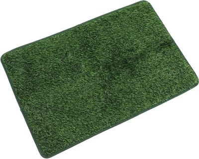 Kunstgras Mat - Huisdier Gras - Zindelijkheidstraining Hond - Waterabsorberend Ontwerp - 71x46x2cm - Groen