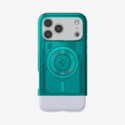 Spigen Classic C1 (MagFit) mobiele telefoon behuizingen 16 cm (6.3") Hoes Blauw
