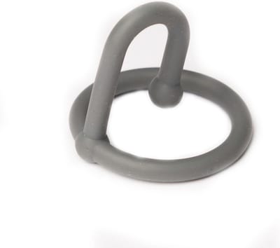 Sport Fucker - Cum Stopper - Siliconen Sperm Stopper - Metallic Grijs