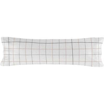 Kussensloop Tartan | Blanc