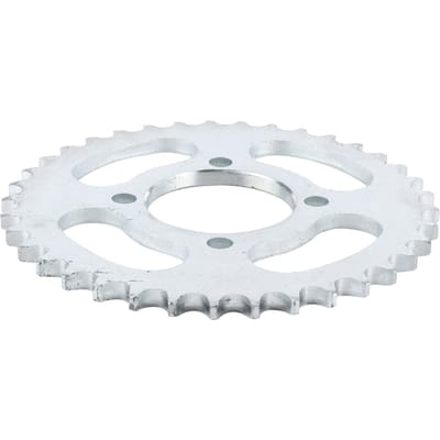 Pignon de roue arrière 37 dents pour chaîne 428 Pièces pour Pit Trail Quad Moto tout-terrain ATV 110 125CC white