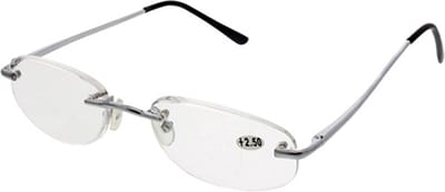 Leesbril glas met metalen veren +1.0