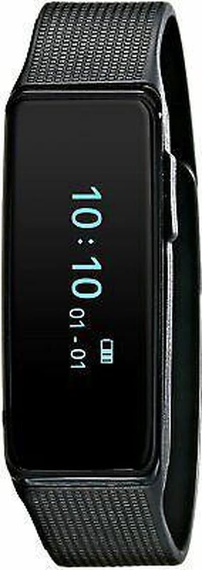 Nuband Activ +2 Slim Sleep & Activity Fitness Tracker - zwart