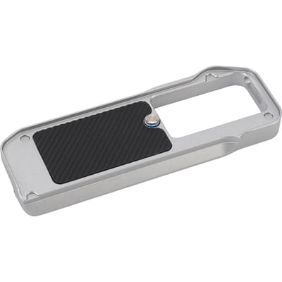 Camera Snelontgrendelingsbasisplaat Aluminiumlegering Sterke Draagkracht Lichtgewicht Camera Snelontgrendeling zilver