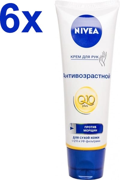 NIVEA - Q10 Plus - Handcrème - 6x 100ml - Voordeelverpakking
