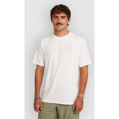 O´neill Hybrid Upf Polygiene Back Print Uv Korte Mouw T-shirt Wit L Man
