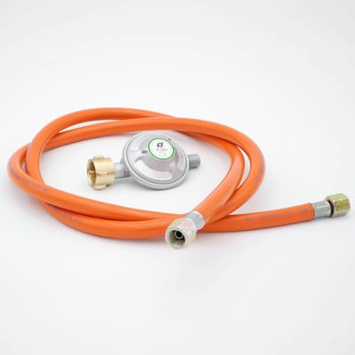 Gasslang met drukregelaar 1,5 meter 50mbar - Gasslang - 150cm - Barbecue gasslang