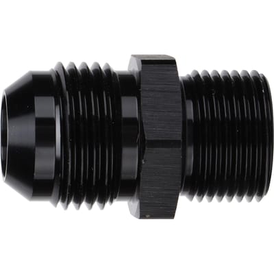 Adaptateur d'alimentation en huile de turbo M20x1.5mm en alliage d'aluminium pour connexion de tuyau de retour 10AN black