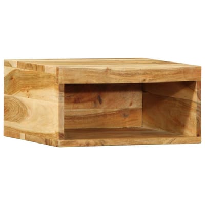 vidaXL - Tv-wandmeubelen - 2 - st - massief - acaciahout