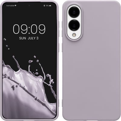 kwmobile telefoonhoesje geschikt voor Samsung Galaxy S25 Edge - Hoesje voor smartphone - Back cover in lavendel