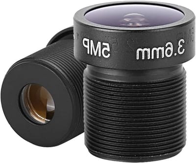5MP HD Wide Angle 3.6mm Lens voor M12 Mount Beveiligingscamera - Vast Focus, Hoge Resolutie, Ideaal voor Toezicht