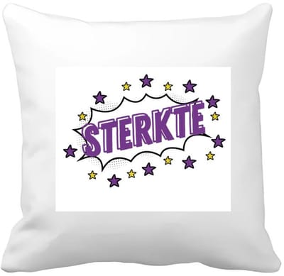 Akyol - sterkte Kussen hoes - Beterschap - motivatie - beterschap cadeau - kado - moeilijke tijd - 40 bij 40 cm