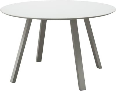 WOOOD Auke Tuintafel - Aluminium - Mist/Grijs - 75x120x120