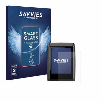 3 Stuks Savvies Screenprotector - geschikt voor Bosch Kiox 500 - beschermfolie glas transparant