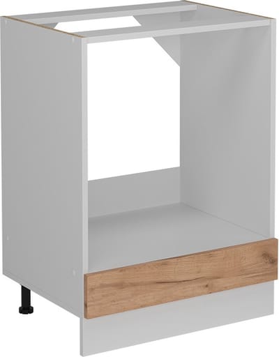 Vicco R-Line Ovenombouwkast – 60 cm zonder werkblad Krachtige eik goud