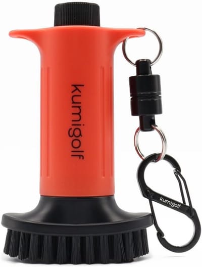 Golfclubborstel met Waterreservoir en Magnetische Clip - Krachtige Nylon Borstelharen voor Groevenreiniger