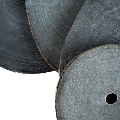 Houten Schijven 4 stuks - Onderzetters - Decoratie - Schijf - Boomschijfjes - Boomschijven - Kerstversiering