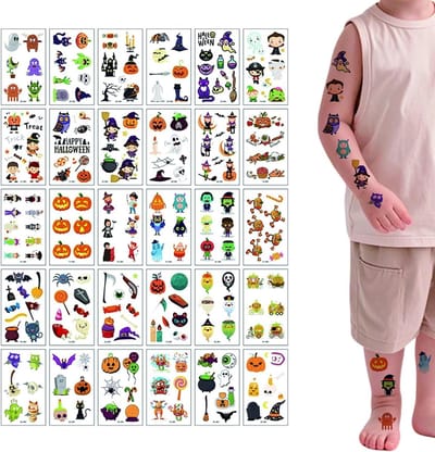 Halloween decoratie en stickers voor ramen, katten, vleermuizen, spoken en creepy versieringen voor feesten, festivals en Halloween, 30 vellen