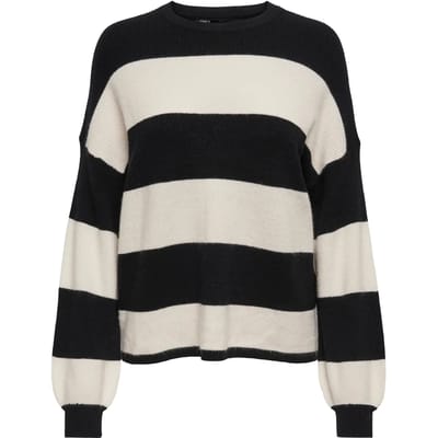 ONLY ONLATIA L/S STRIPE PULLOVER KNT NOOS Dames Trui - Maat XS