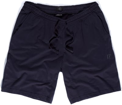 JP 1880 - Heren - Pyjamabroek loungewear shorts elastische band - Donkermarine - Maat 8XL
