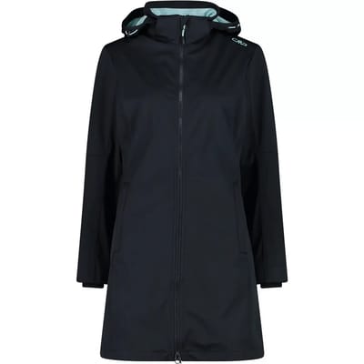 Dames parka met rits en capuchon CMP