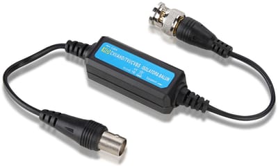 Solidchoice - Dailygoody - HD-TVI/CVI/AHD/CVBS Isolator - Video Balun - Compact en gebruiksvriendelijk - Ondersteunt camera's - plug en socket - Voor buitengeb
