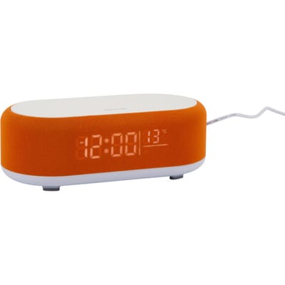 Karlsson wekker vogue w. phone charger and blue tooth helder