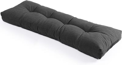 Bankkussen - Stoelkussen Buiten - Buiten Zitten - Antislip Achterkant - 137 x 356 cm - Donkerblauw