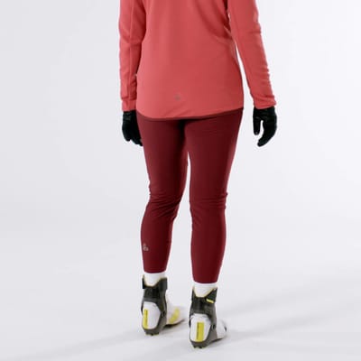 Loeffler sportbroek lang W Tights Thermo TIV voor dames - Zwart