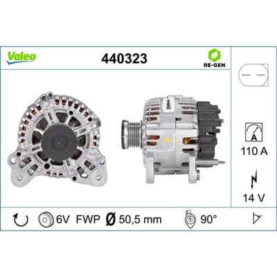 Driefasige generator VALEO 440323