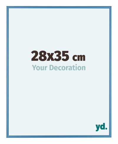 Your Decoration - Fotolijst 28x35 cm - Aluminium - Staal Blauw - Kent