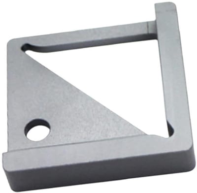 Meetliniaal Aluminium - Hoekliniaal Timmerwerk - Nauwkeurig Markeren - 45 en 90 Graden - 0-47mm - Zilver