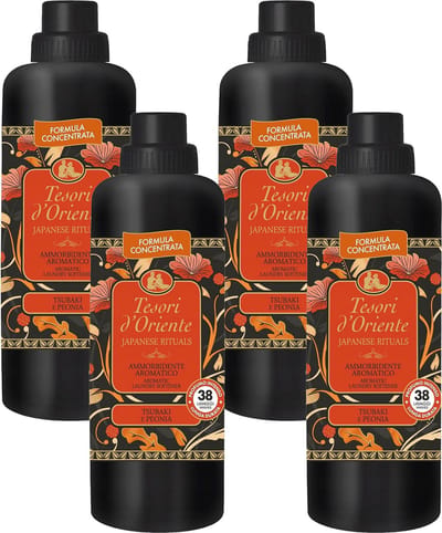 Tesori d'Oriente Japanese Rituals geconcentreerde wasverzachter 760 ml x 4
