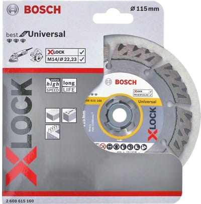 Bosch 2608615160 X-Lock Diamantschijf Best for Universal - 115mm