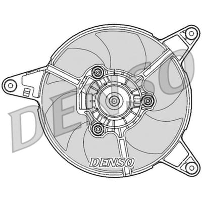 Koelventilatorwiel, motorkoeling DENSO DER09090