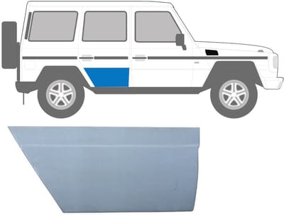 Reparatie plaatwerk achterste deuren voor Mercedes G-Class W460 W461 W463 1979-