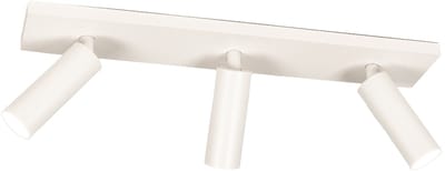 Lumidora Opbouwspot 75480 - FELICIA - 3 Lichts - GU10 - Wit - Aluminium - Badkamerlamp - IP21
