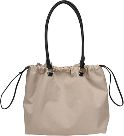 Schoudertas Vrouwen - Casual Tote - Sport Fitness - Lichtgewicht Nylon - 40 x 26 cm - Effene Kleur