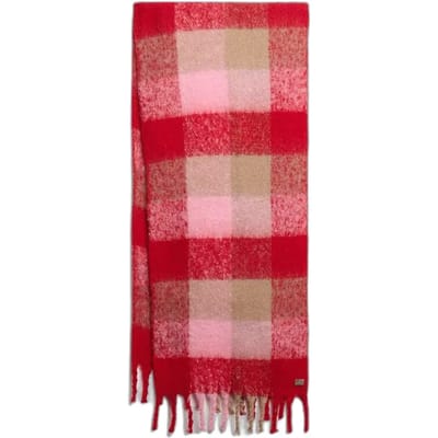 Superdry Geruite Sjaal Pink Grootte: 1SIZE