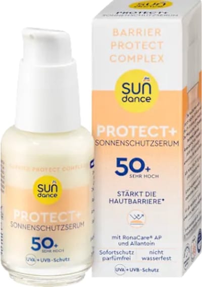 Zonneserum Gezicht - SUNDANCE - UV Protect+ | 1x 30ml - SPF 50 | Versterkt de huidbarrière - Zonnebrand