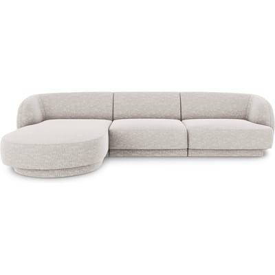 3.5-zitshoekbank Miley links chenille | Micadoni Limited Edition