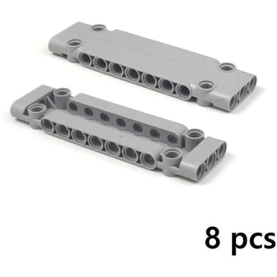 MOC Onderdelen Baksteen Werkt Met Alle Technische Onderdelen 64782 15458 Platte Plaat 1x5x11 1X3X11 Mechanische Bouwstenen Auto