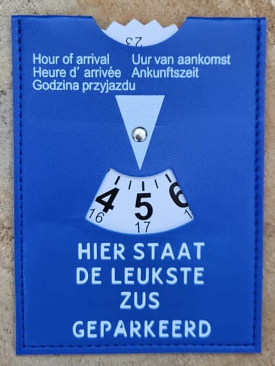 Parkeerschijf - Zus