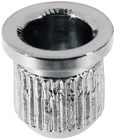 Boston TB-07-C Snaarferrules - 6-pack Chrome (8,2mm x 9,5mm)
