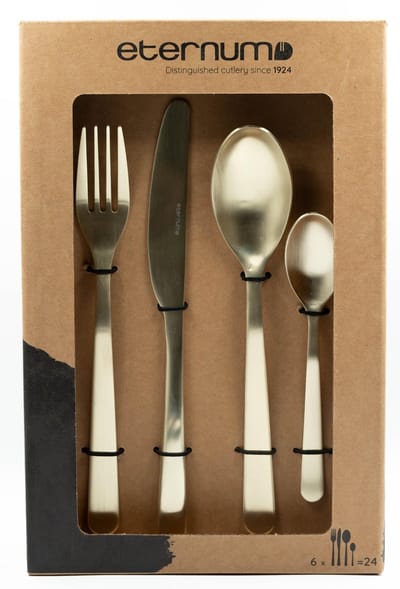 Eternum Soft PVD Champagne bestekset set van 24