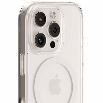 Phone Case Transparent Magsafe Compatible White / Transparent iPhone 16 Pro Max