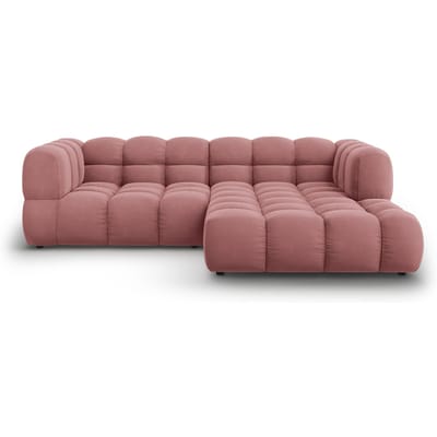 3-zits hoekbank Sky rechts velvet | Cosmopolitan Design