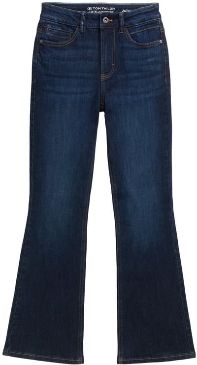 Hoge taille bootcut jeans dames Tom Tailor Stella