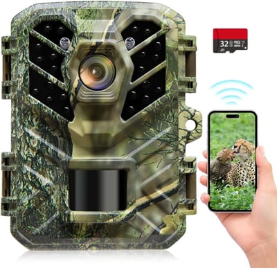 DailySupplies® Wildcamera met Nachtzicht - Buitencamera - Waterdicht - Full HD